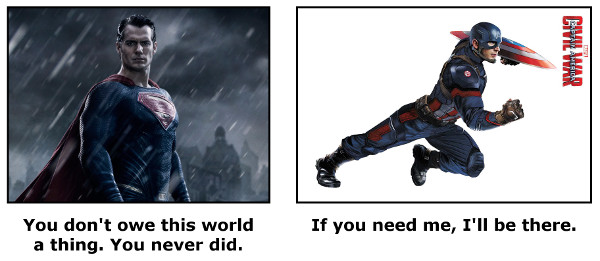 captainvsuperman